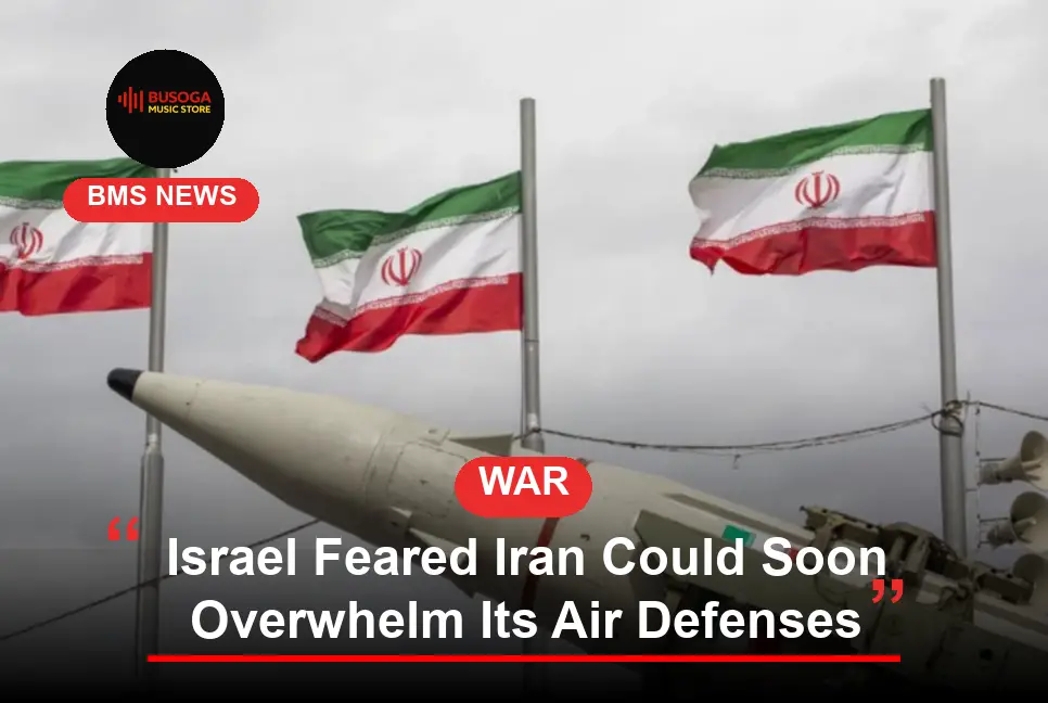 Israel Feared Iran Could Soon Overwhelm Its Air Defenses